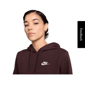 Nike Brown Fleece Hoodie